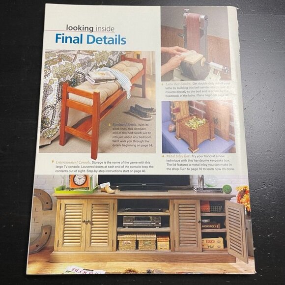 Woodsmith Magazine u Vol 37 Issue 220 Aug Sep 2015 Sanding Solutions - Picture 3 of 8
